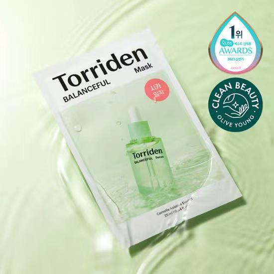本月優惠! 現貨 l Torriden Balanceful🌿 積雪草平衡保濕鎮靜面膜 單片/10片裝