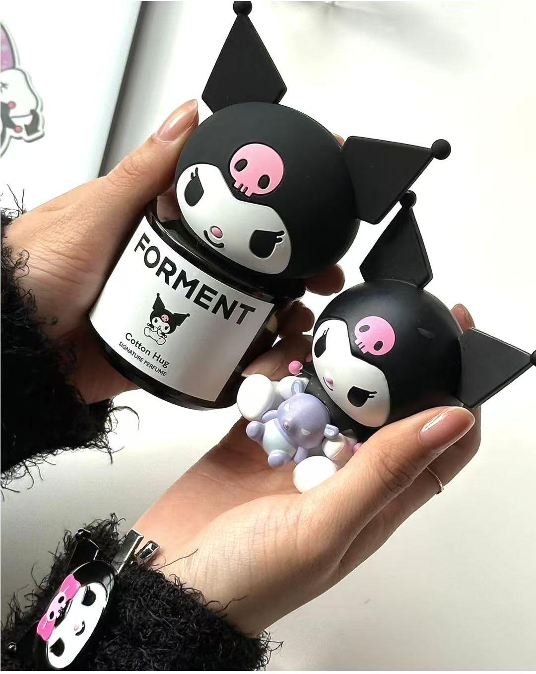 OliveYoung連線 l Forment Signature Perfume Kuromi Edition 50ml+bottle+sticker