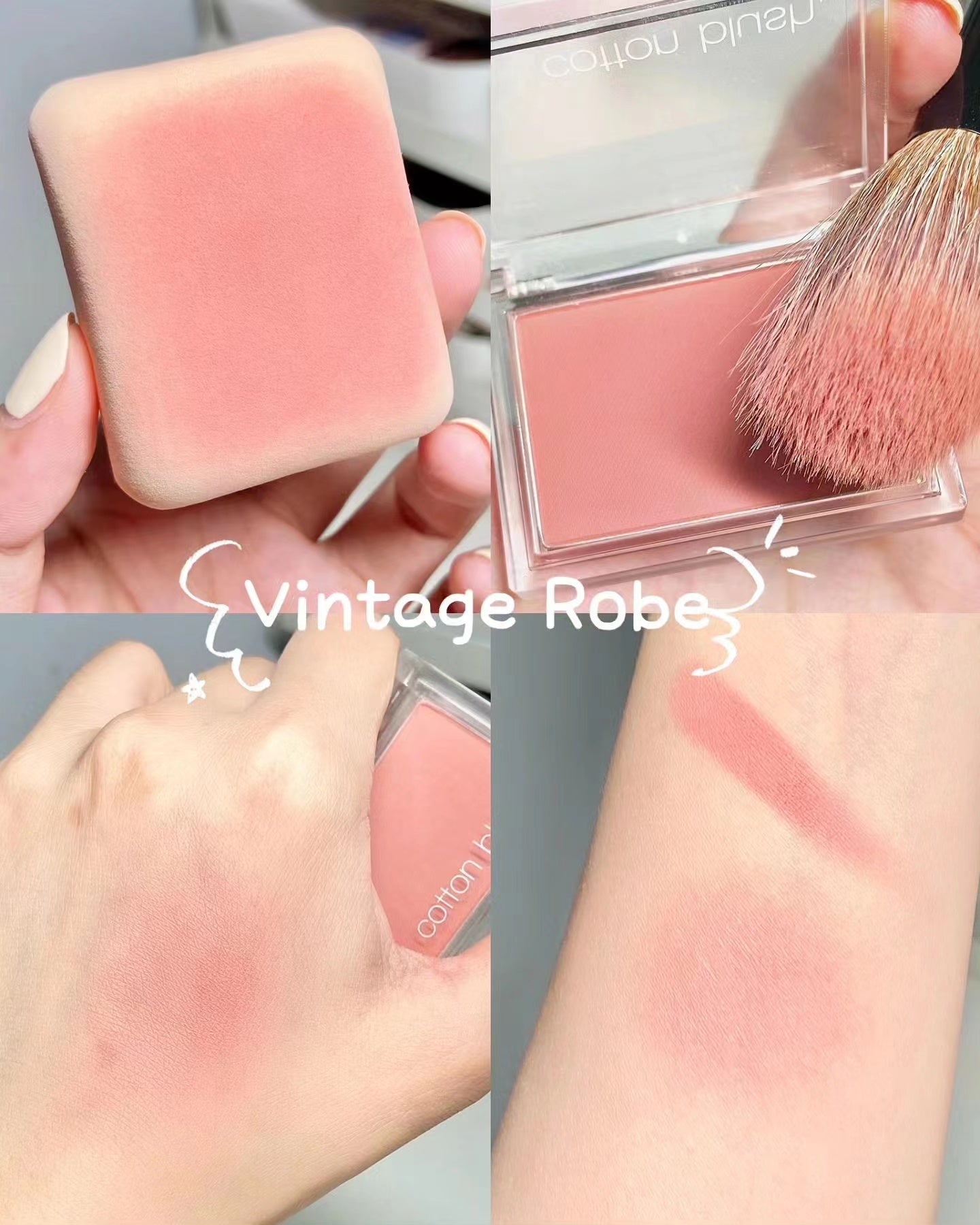 預訂約5-7日 | MISSHA Cotton Blush 柔軟棉花糖胭脂