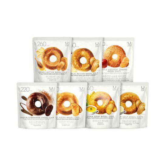 預訂品 | 韓國 Olive Young 熱賣低卡零食! Delight Project Bagel Chip 貝果脆餅乾 🥯可可肉桂50g