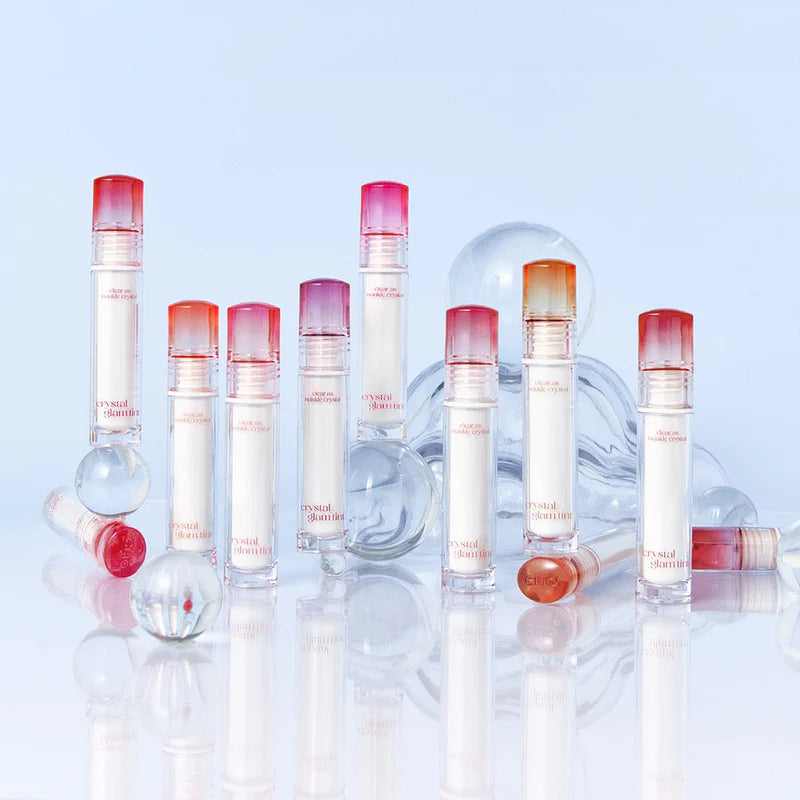 現貨+預訂 l Clio Crystal Glam Tint 水晶光澤唇釉 12色可選 大熱色01/08現貨