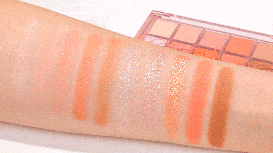 預訂品 | Romand Better Than Palette 10色眼影盤 08 Peach Dahlia Garden 蜜桃花園