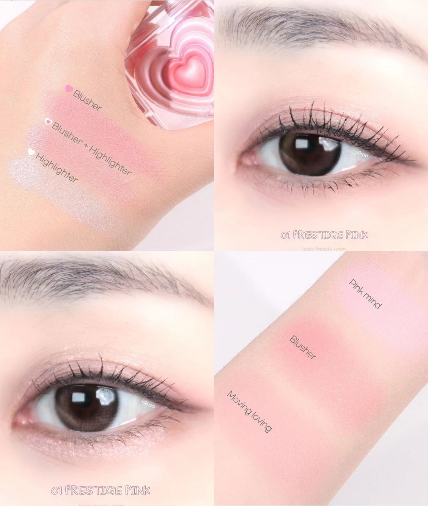 本月優惠! 現貨 l Peripera 綜合美妝胭脂眼影盤💕 All Take Mood Like Palette 01 02