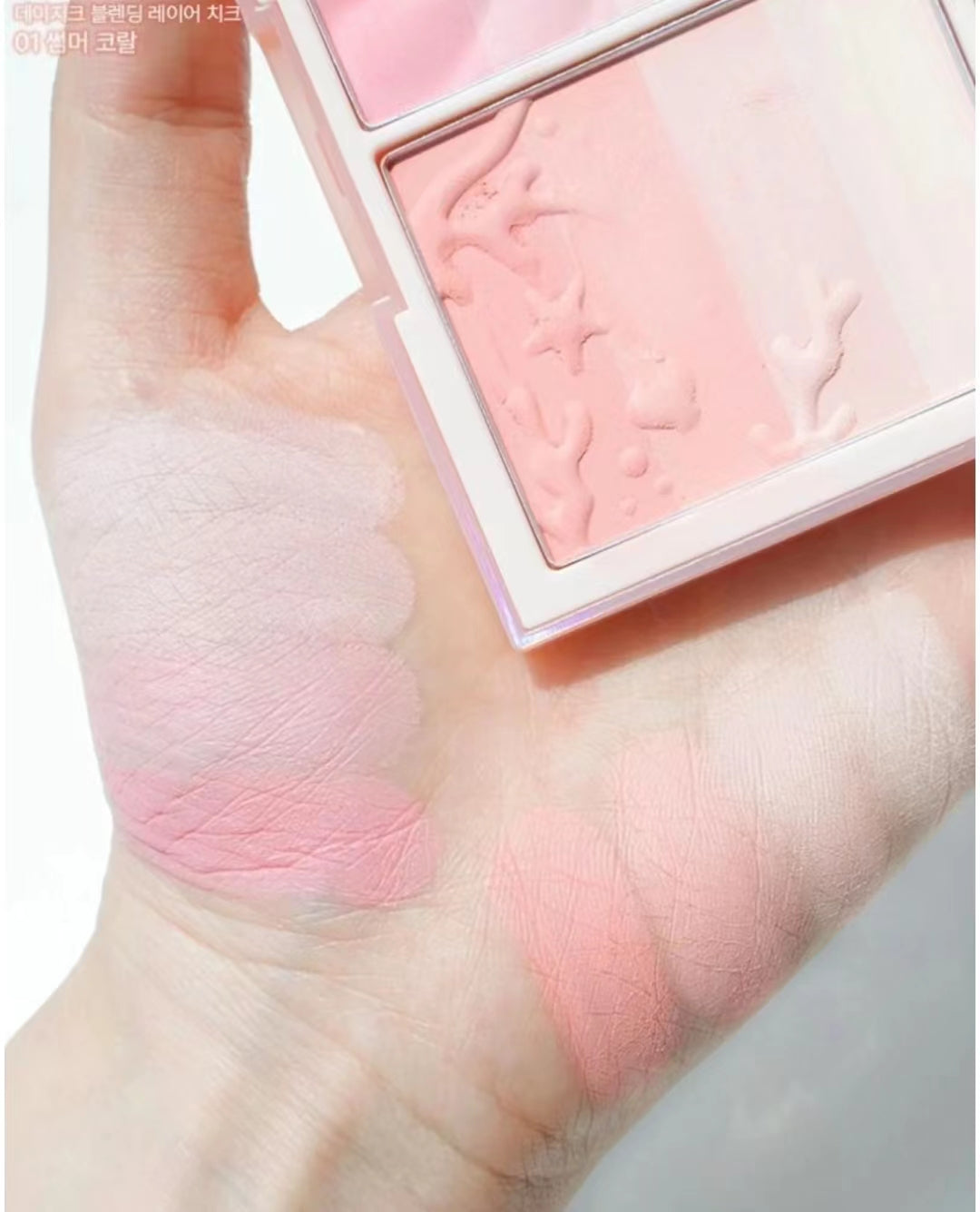 本月優惠! 現貨 l DASIQUE 漸層胭脂套裝 01 Summer Coral Olive Young 限定套裝
