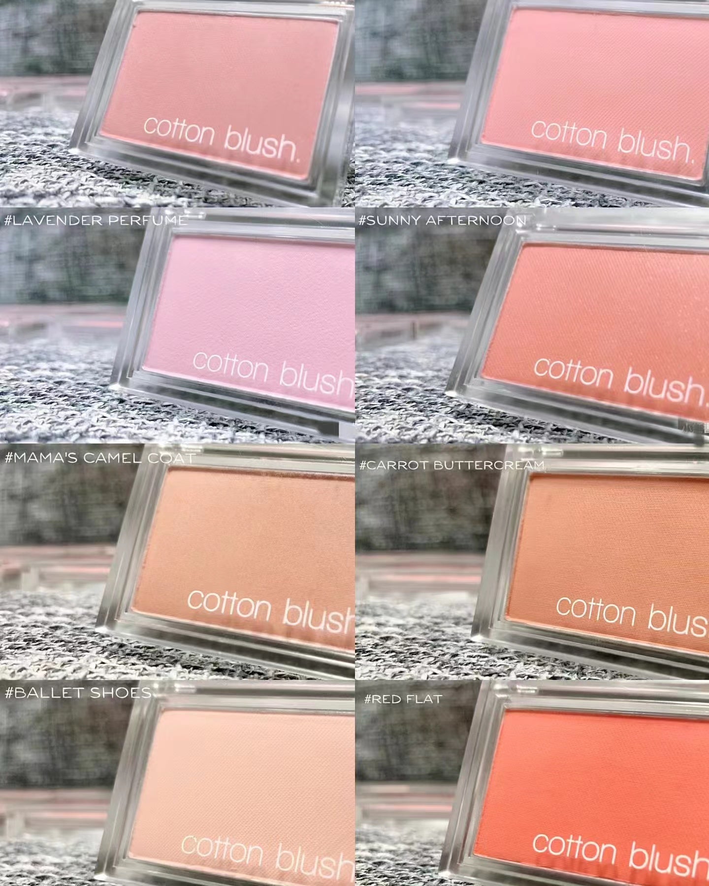 預訂約5-7日 | MISSHA Cotton Blush 柔軟棉花糖胭脂