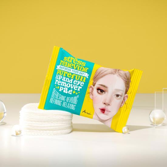 現貨|Ariul 溫和眼唇卸妝棉30片