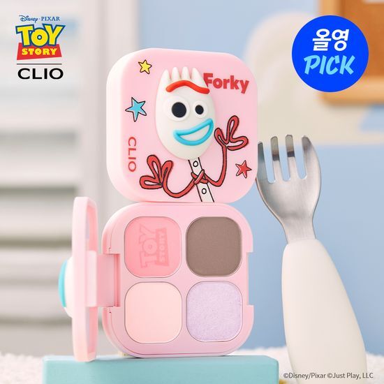 OliveYoung連線 l Clio Pro Eye Palette Cube & Air Single (Toy Story Planning)
