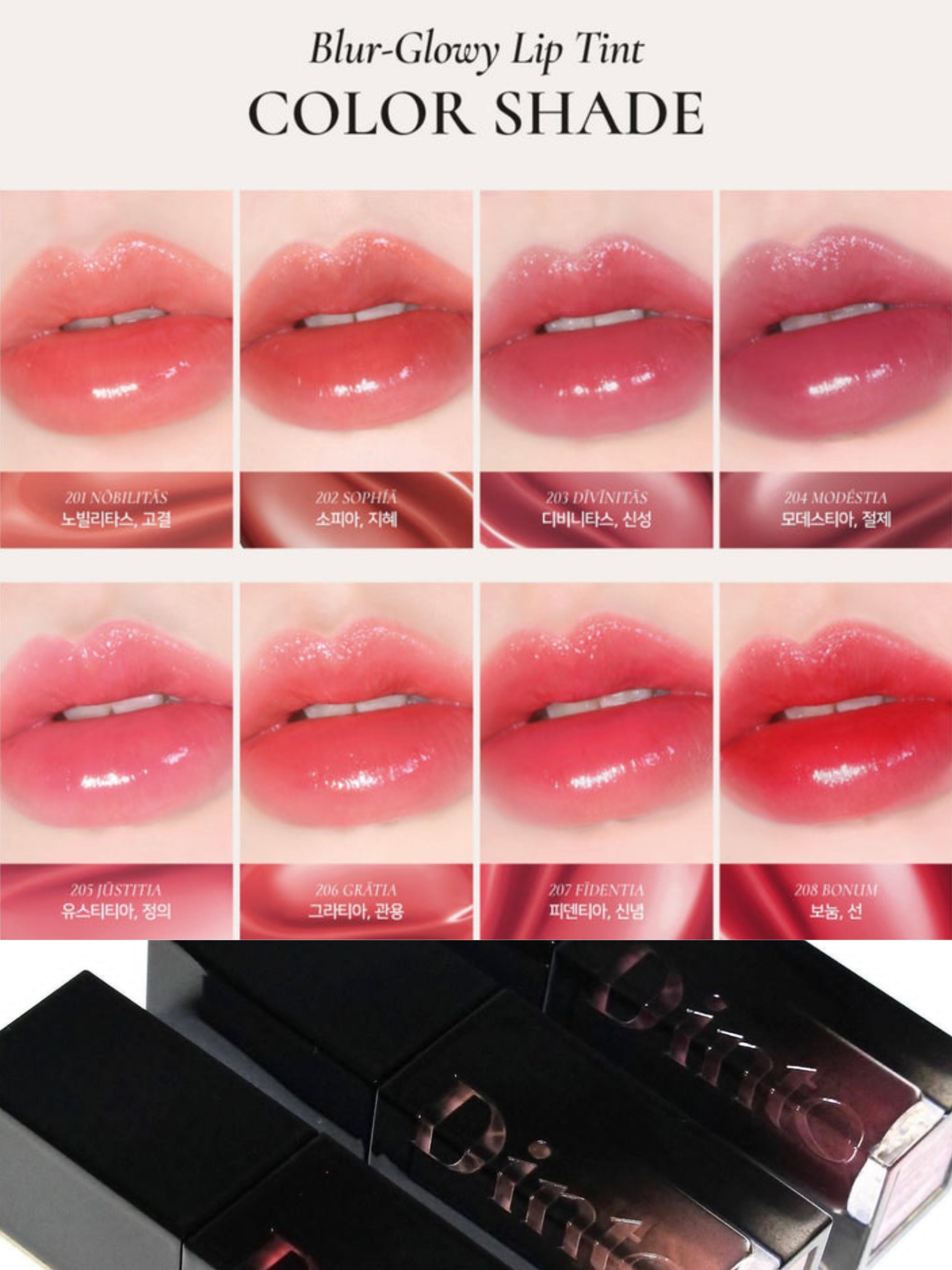 預訂品 | Dinto 💖 Blur-glowy Lip Tint 水光鏡面唇釉 (經典色)