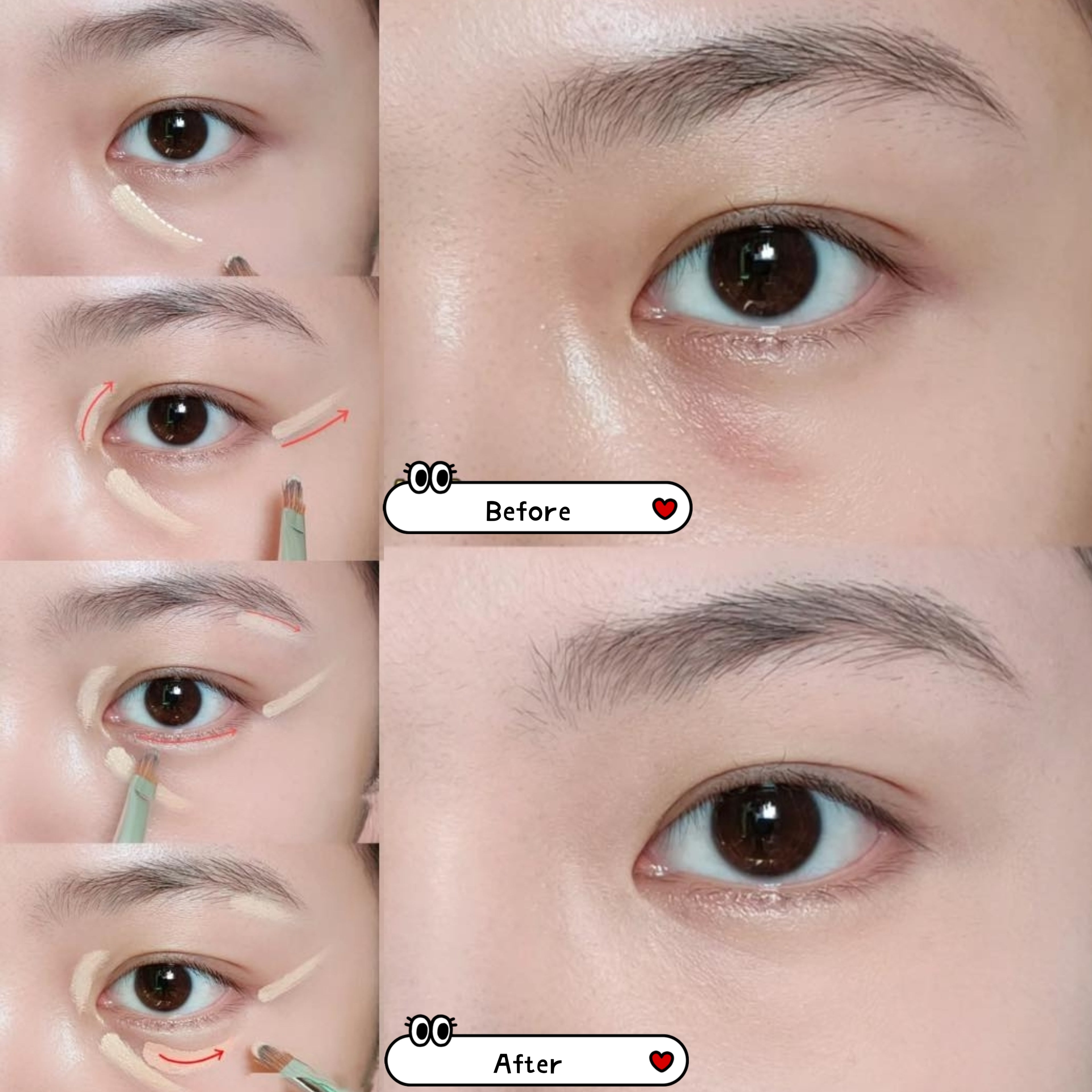 現貨 | The Saem Cover Perfection Triple Pot Concealer 3合1柔滑遮瑕膏 01 02 03