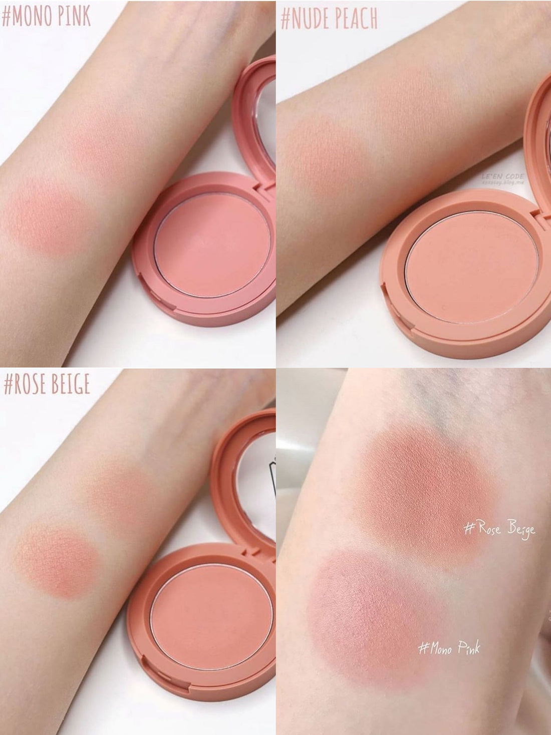 本月優惠! 現貨 | 3CE 單色啞光胭脂 3色可選