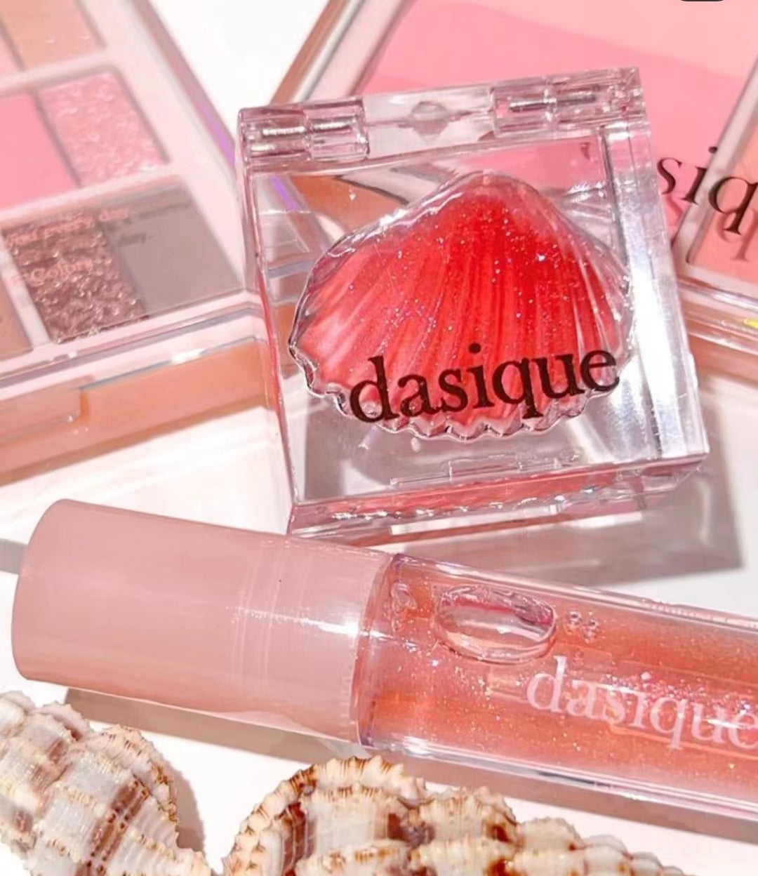 本月優惠! 現貨 l DASIQUE 漸層胭脂套裝 01 Summer Coral Olive Young 限定套裝
