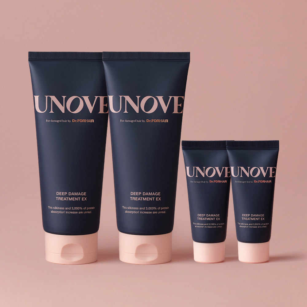 現貨 | UNOVE Deep Damage Treatment EX 深層受損修護髮膜護髮素 單支 320ml 207ml 100ml 40ml