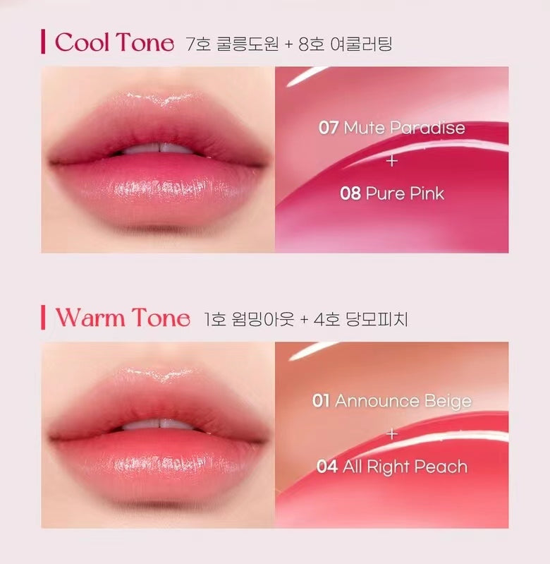本月優惠! 現貨 l Peripera Water Bare Tint 水感潤澤唇釉 07 08 🎀Periptage 蝴蝶結系列🎀