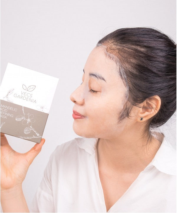 現貨|Vecs Gardenia 杏仁酸亮白淨化面膜 6片裝