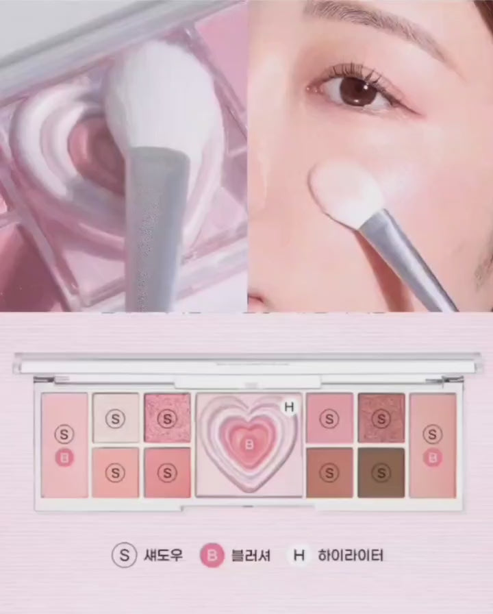 本月優惠! 現貨 l Peripera 綜合美妝胭脂眼影盤💕 All Take Mood Like Palette 01 02