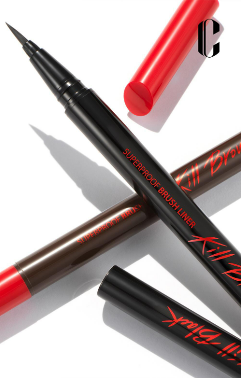 現貨+預訂 l Clio Superproof Brush Liner 高效防水眼線液筆 黑/深啡