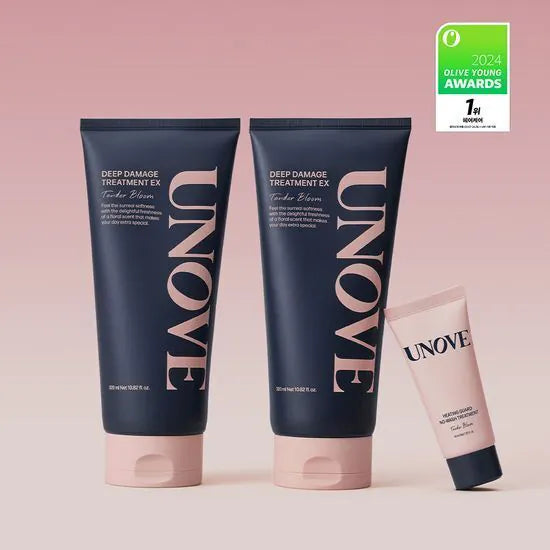 現貨 l UNOVE 深層受損修護髮膜護髮素 320ml*2支 送免洗抗熱髮膜40ml