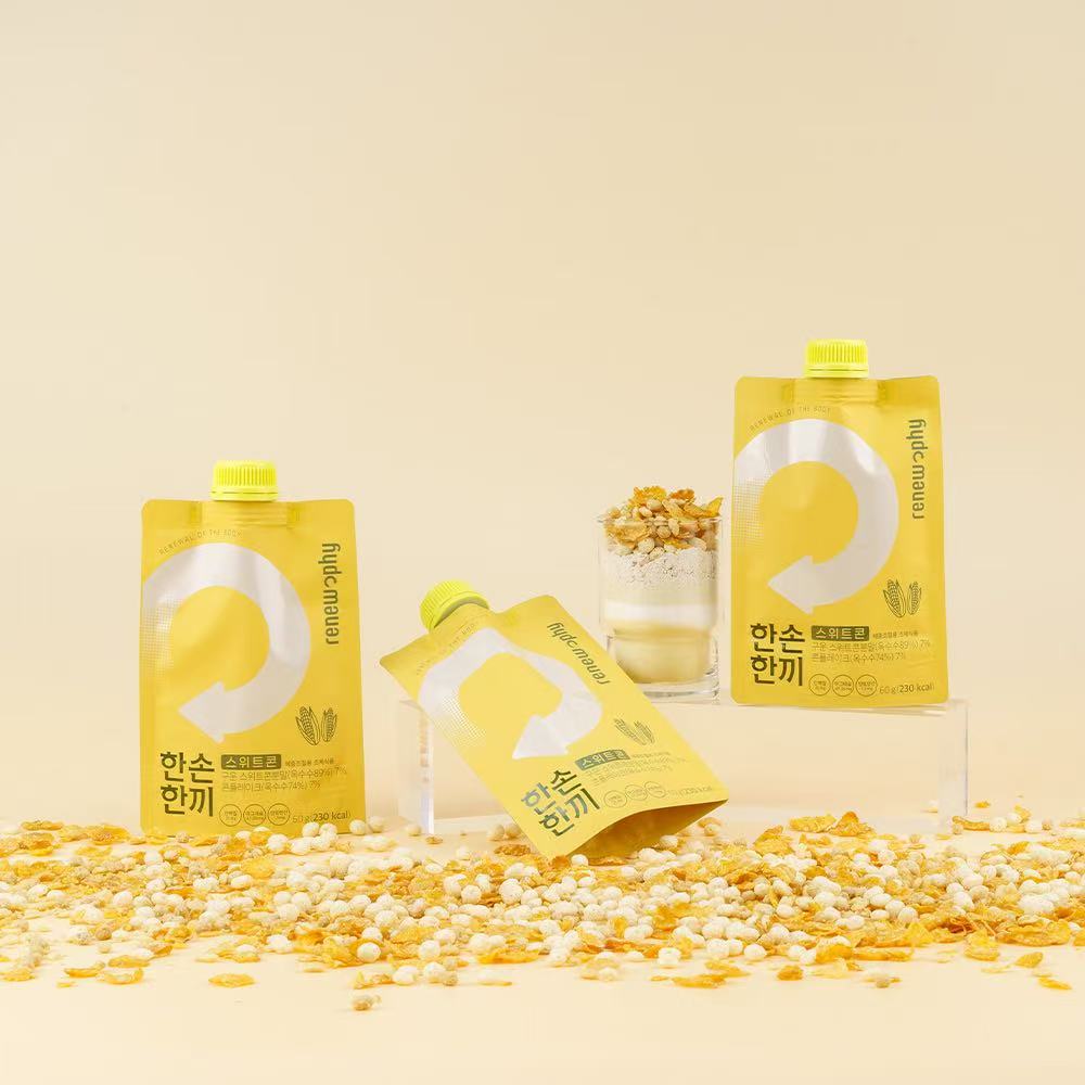 預訂品 l 韓國RENEW PHY 🍫低卡高蛋白奶昔一盒5包 香甜玉米