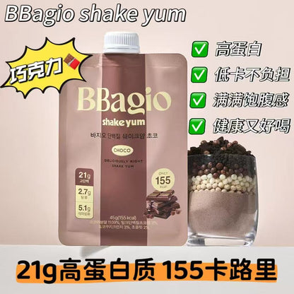 預訂10-14日🔥韓國直送 l BBagio shake yum 高蛋白質奶昔代餐 一袋7包 巧克力口味