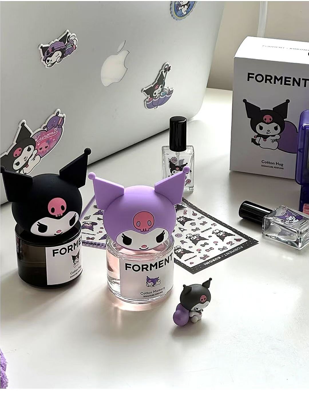 OliveYoung連線 l Forment Signature Perfume Kuromi Edition 50ml+bottle+sticker