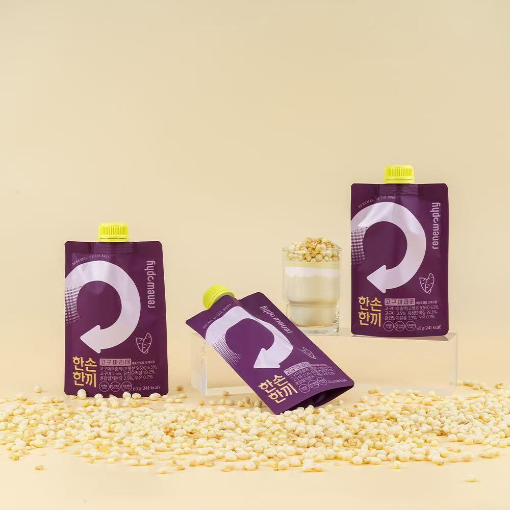 預訂品 l 韓國RENEW PHY 🍫低卡高蛋白奶昔一盒5包 地瓜拿鐵
