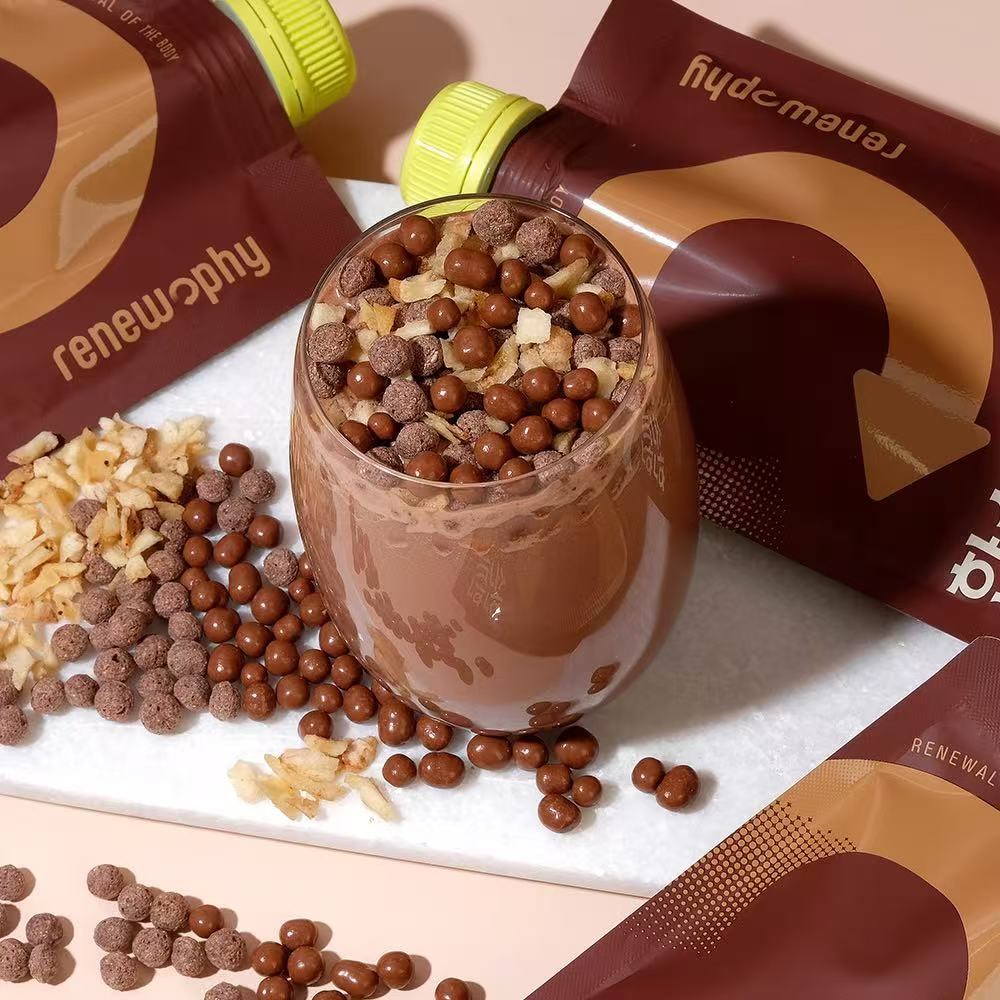 預訂品 l 韓國RENEW PHY 🍫低卡高蛋白奶昔一盒5包 香濃巧克力
