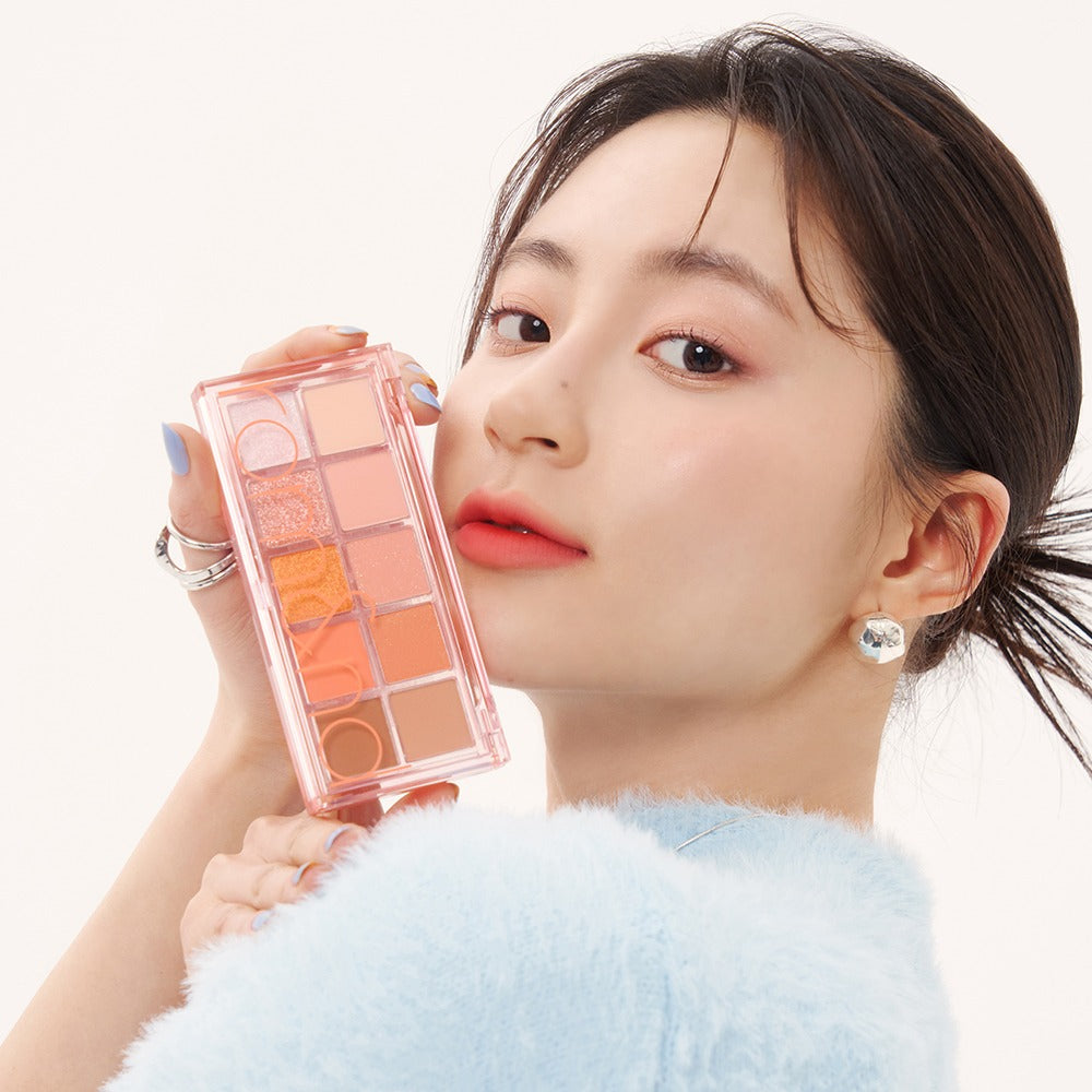 預訂品 | Romand Better Than Palette 10色眼影盤 08 Peach Dahlia Garden 蜜桃花園