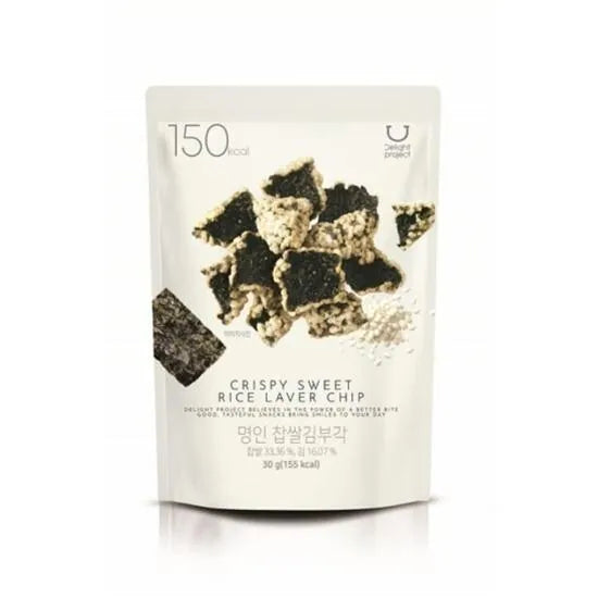 預訂品 | 韓國 Olive Young 熱賣低卡零食! Delight Project 鍋巴脆片餅乾30g