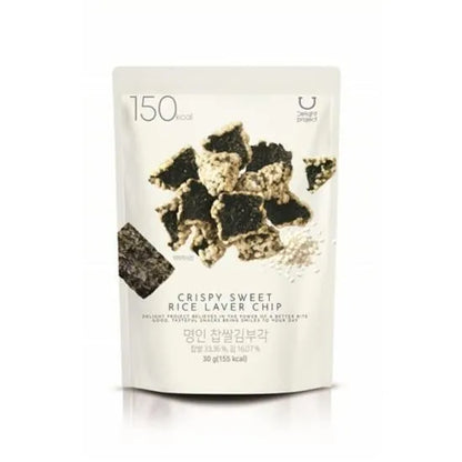 預訂品 | 韓國 Olive Young 熱賣低卡零食! Delight Project 鍋巴脆片餅乾30g