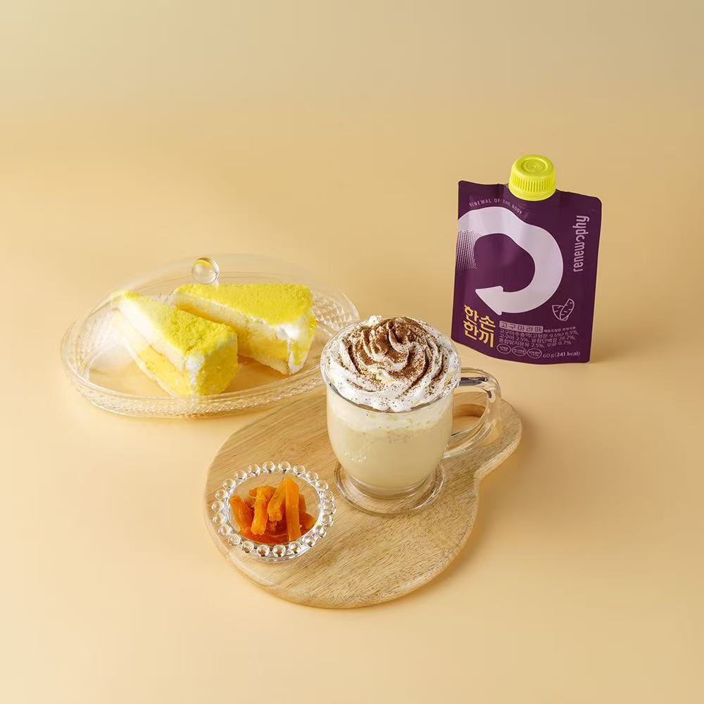 預訂品 l 韓國RENEW PHY 🍫低卡高蛋白奶昔一盒5包 地瓜拿鐵
