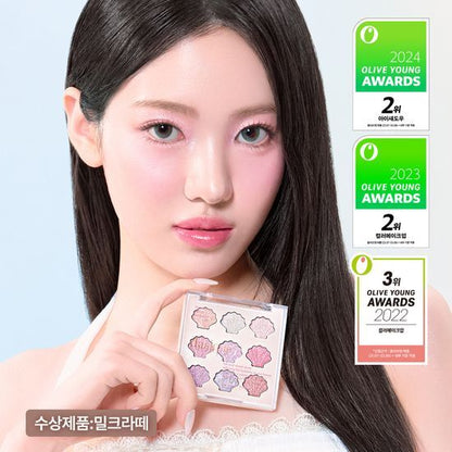OliveYoung連線 l Dasique Shadow Palette 22 Colors [NEW] 34 Twinkle Mermaid