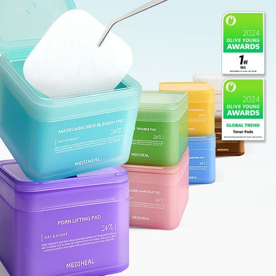 現貨 | Mediheal 積雪草去印舒緩棉片100片