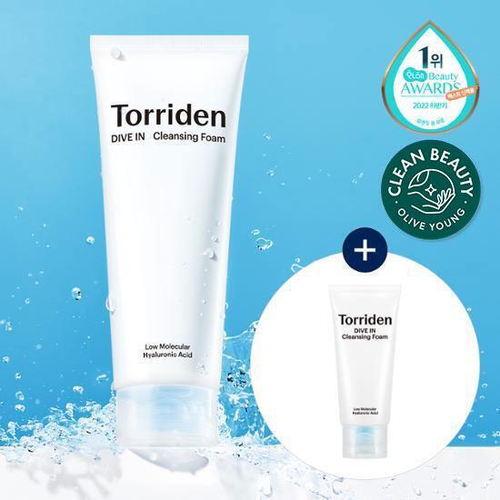 Olive Young 連線 | Torridon Dive-in Low Molecular Hyaluronic Acid Cleansing Foam 150ml (+30ml additional gift)