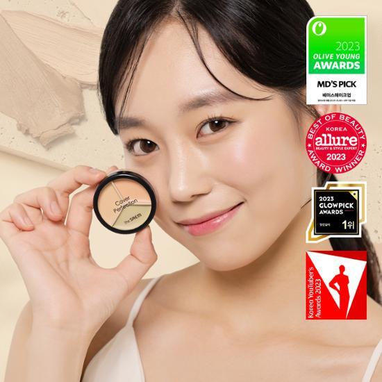 Olive Young 連線 | TheSaem Cover Perfection Triple Pot Concealer 01 02 03 04