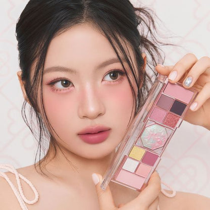 預訂品 l  Peripera x 宮聯乘系列綜合彩妝盤 [Palace Collaboration] All Take Mood Like Palette 06  Imperial Pink