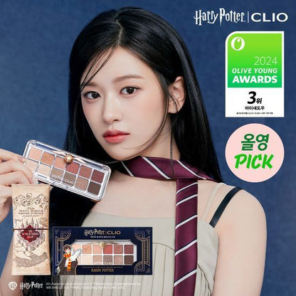OliveYoung連線 l [Harry Potter Collaboration] Clio Pro Eye Palette Air Limited Edition + Marauder&