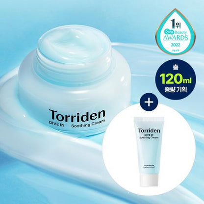 Olive Young 連線 | Torridon Dive-in Soothing Cream 100ml Plan (+ Soothing Cream 20ml)