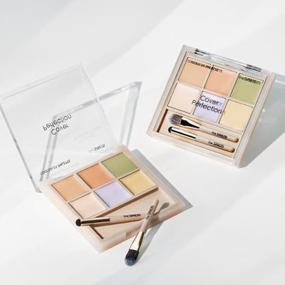 Olive Young 連線 | The Saem Cover Perfection Concealer Palette 2 colors