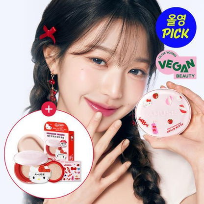 Olive Young 連線 | Hello Kitty Amuse Ceramic Skin Perfector Cushion Refill Plan (Refill + Cuckoo Sticker Giveaway)