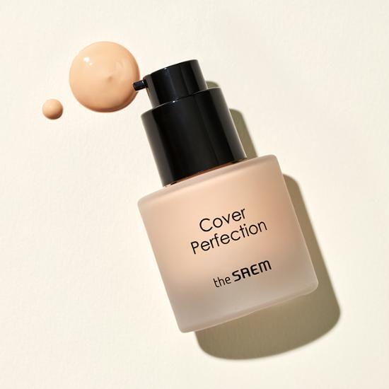 Olive Young 連線 |  TheSaem Cover Perfection Concealer Foundation Mini 15ml (3P Puff Giveaway)