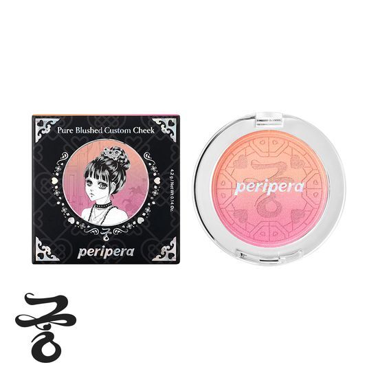 預訂品 l Peripera x 宮聯乘系列 雙色提亮胭脂 [Palace Collaboration] Pure Blushed Custom Cheek 06 Queen&
