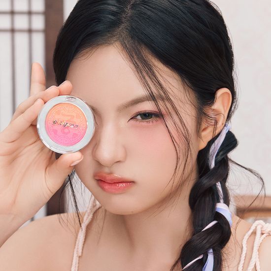 預訂品 l Peripera x 宮聯乘系列 雙色提亮胭脂 [Palace Collaboration] Pure Blushed Custom Cheek 06 Queen&