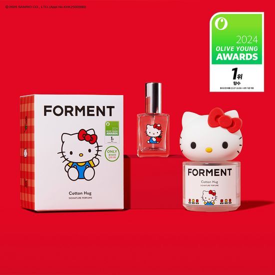 OliveYoung連線 l  Forment Signature Perfume Hello Kitty Edition 50ml+bottle
