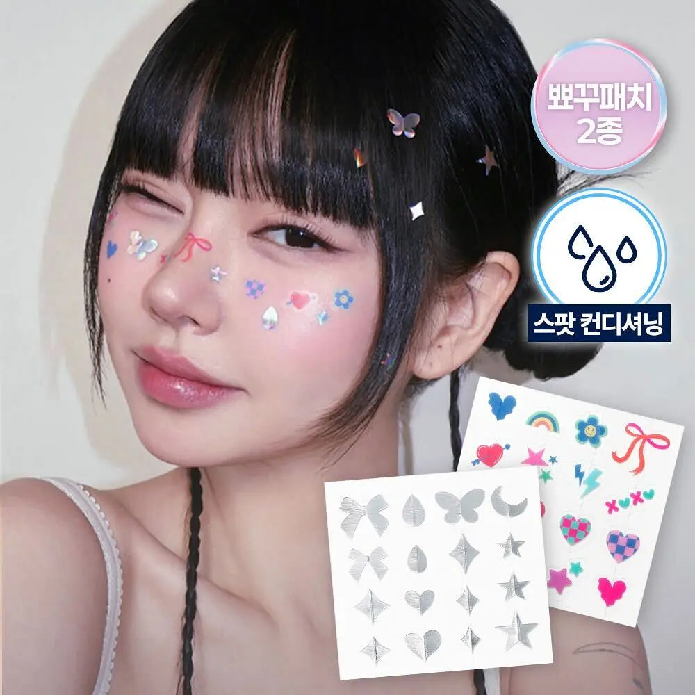 OliveYoung連線 | Careplus Acne Cover Spot Patch 閃亮祛痘暗瘡貼64片