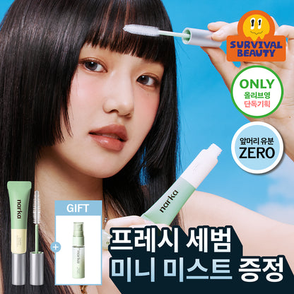 OliveYoung連線 |Narka 清爽控油碎髮整理刷15g 送控油噴霧20ml