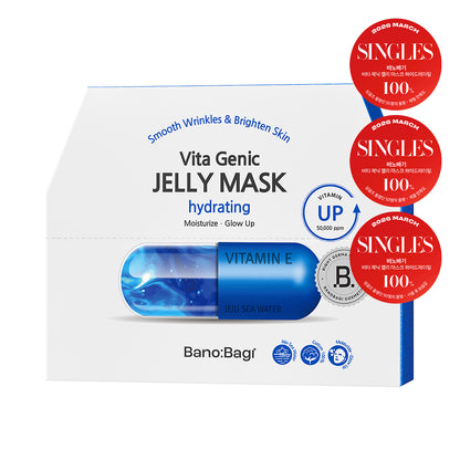 OliveYoung連線 | BANOBAGI Vita Genic Jelly Mask Lifting 彈力緊致維生素果凍面膜 10片裝