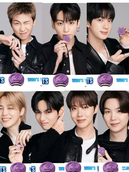 預訂 | ARMY必搶 💜 韓國天團 BTS 防彈少年團 X OREO 紫色夾心餅100g 一盒內有2包