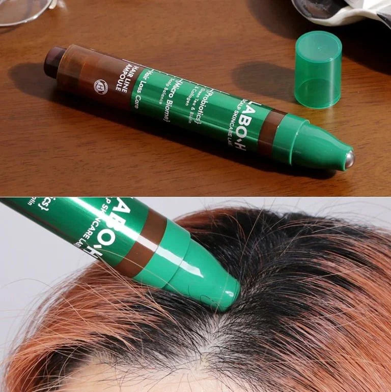 OliveYoung 連線 l Labo-H益生菌生髮營養滾珠精華 🌱 Hair Loss Care Hair Line Ampoule