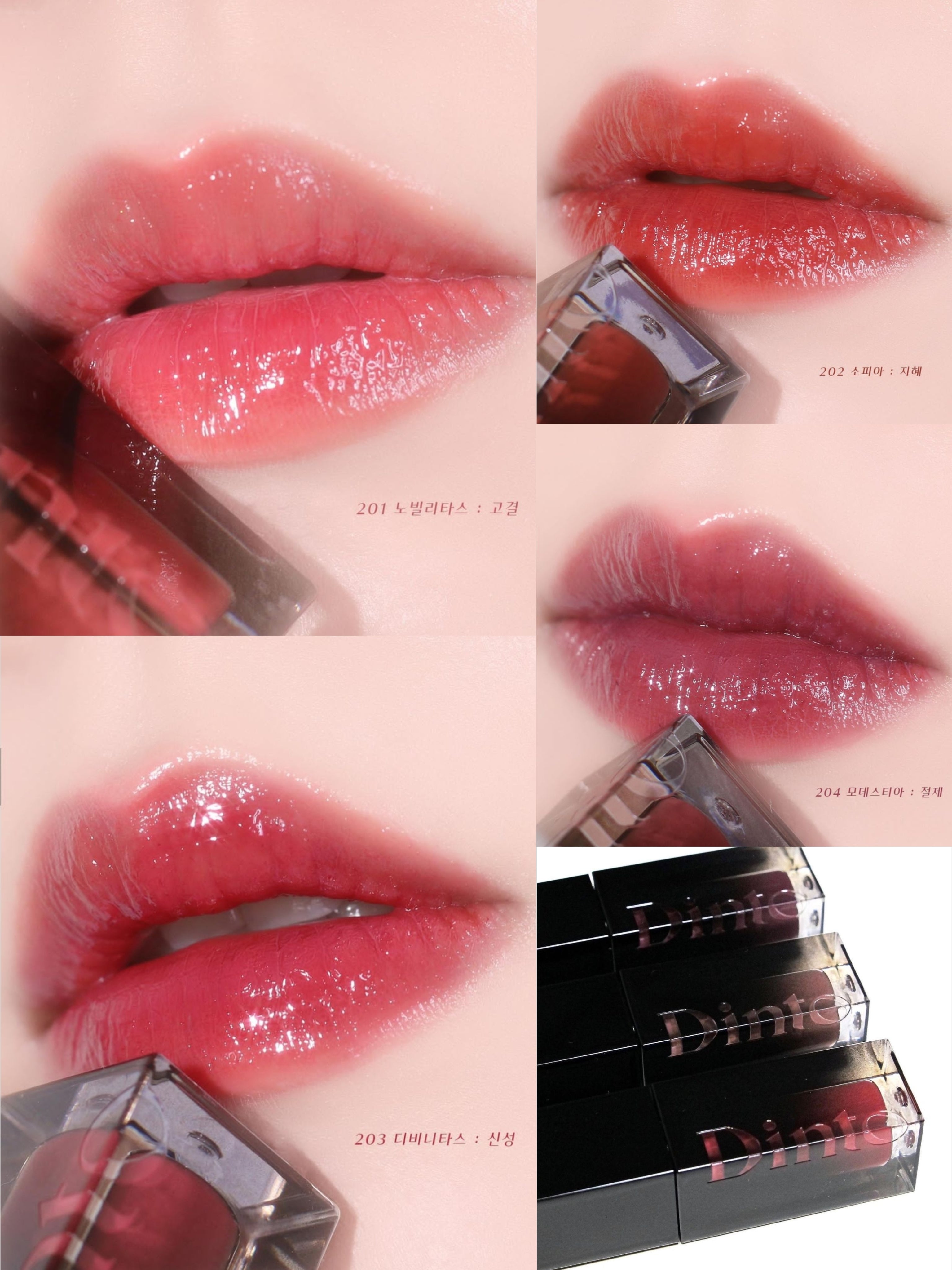 預訂品 | Dinto 💖 Blur-glowy Lip Tint 水光鏡面唇釉 （經典色）