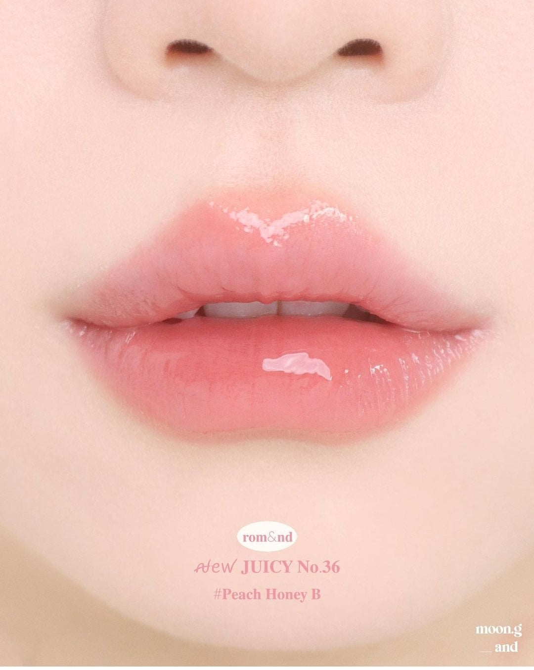 預訂品｜Romand Juicy Lasting Tint COHA 36 PEACH HONEY B 白桃蜂蜜色